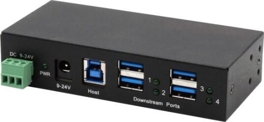 Exsys Ex-11244Hms Usb 3.2 Gen 1 3.1 Gen 1 Type-B Usb 3.2 Gen 1 3.1 Gen 1 Type-A 5000 Mbit/S Sort Metall 2 M