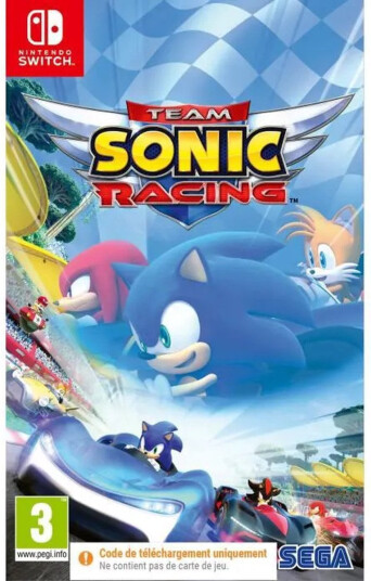 Team Sonic Racing Nintendo Switch Spill Team Sonic Racing Nintendo Switch Spill