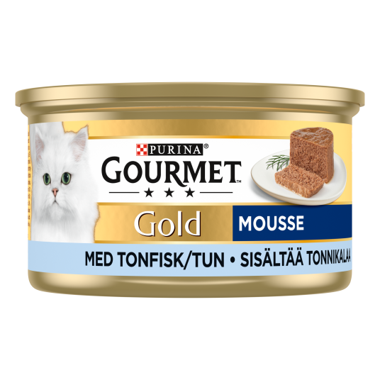 Tunfiskmousse Bokser 24 X 85 G Katt Helse Og Pels Kosttilskudd Våtfôr Purina Gourmet Gold Tunfiskmousse Bokser 24 X 85 G Katt Helse Og Pels Kosttilskudd Våtfôr Purina Gourmet Gold