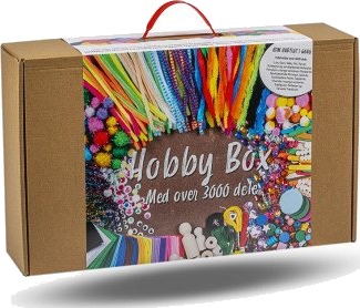 Addi Hobbyboks med ca 3000 deler Addi Hobbyboks med ca 3000 deler