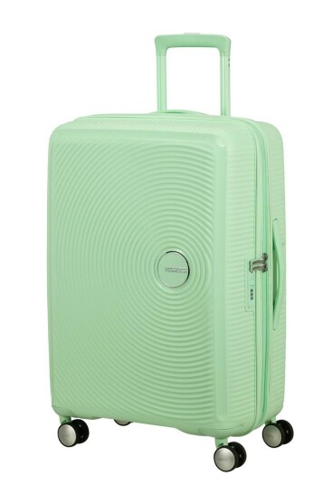 American Tourister Soundbox Spinner Trillekoffert 71,5L Pastel Green American Tourister Soundbox Spinner Trillekoffert 71,5L Pastel Green