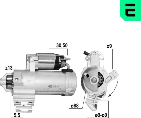 ERA 221185A Starter ERA 221185A Starter