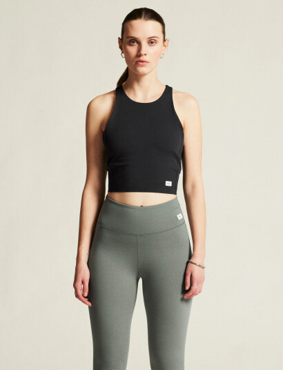 Craft Collective Cropped Singlet W - Black - XL Craft Collective Cropped Singlet W - Black - XL
