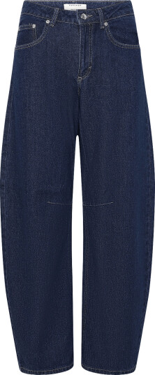 Topshop Tsbarrel Hr Denim Jeans Db Noos Navy 31 x 30