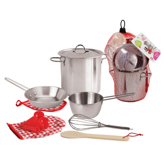 Champion Kjøkkenutstyr – Just For Chef 9 Deler – Grytesett