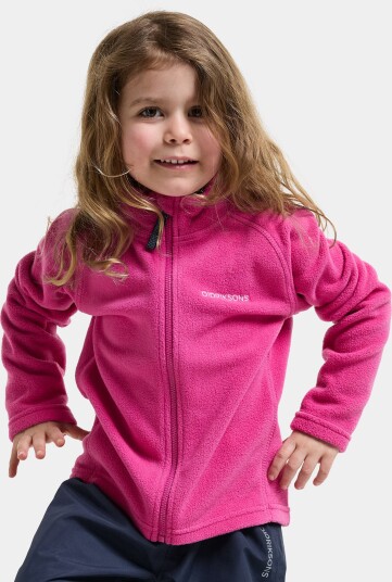 Didriksons Monte Kids" Full Zip Pink 110 Didriksons Monte Kids" Full Zip Pink 110