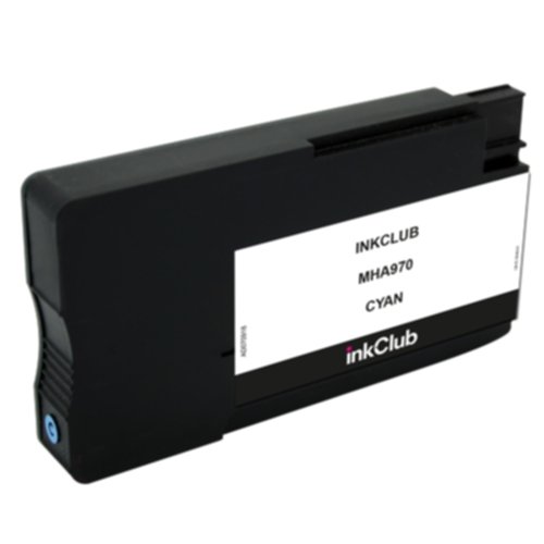 inkClub MHA970 Blekkpatron, erstatter HP 953XL, cyan, 1.600 sider