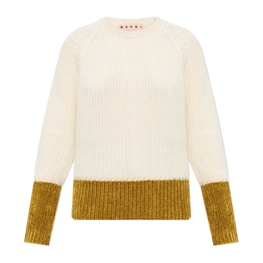 Marni Dame Strikkevarer Beige XS