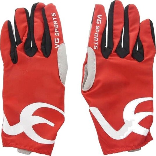 Landeveissykkelhansker Helfinger Gel Touchscreen Sklisikker Unisex Rød XL Landeveissykkelhansker Helfinger Gel Touchscreen Sklisikker Unisex Rød XL