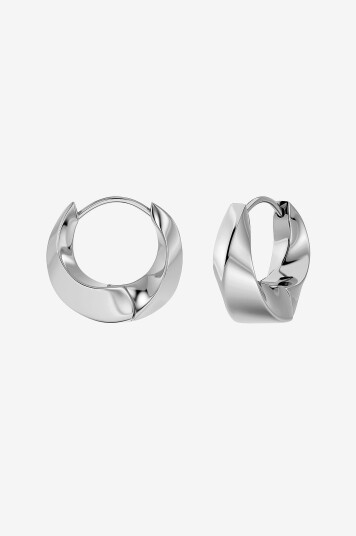 Edblad Øreringer Helix Hoops S Steel Sølv Edblad Øreringer Helix Hoops S Steel Sølv