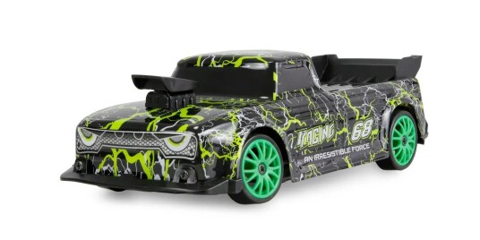 Amewi Drift Sport Car Mini Breaker 4WD RC bil 1:24 6+ År Grønn