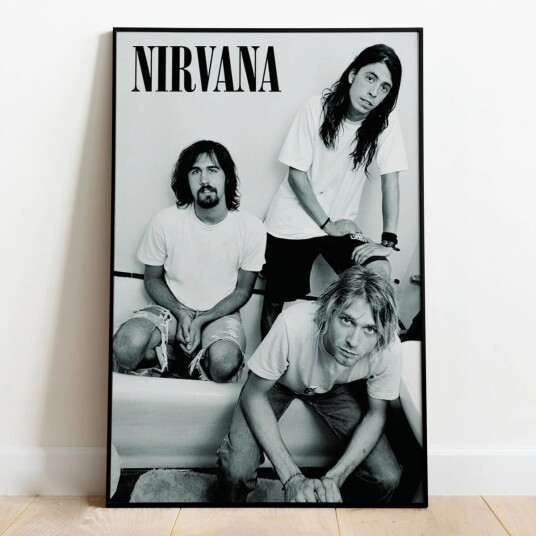 Nirvana Plakat Bathroom - 91,5 x 61 cm Nirvana Plakat Bathroom - 91,5 x 61 cm