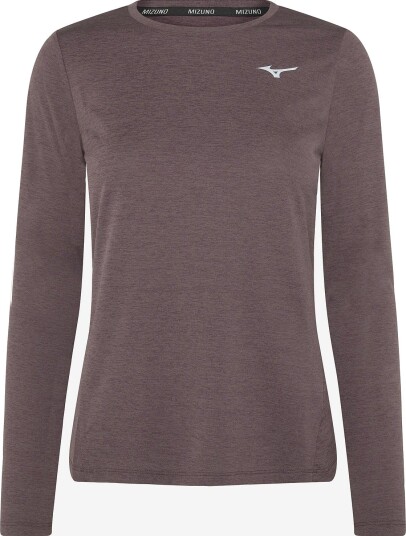 Mizuno Core Impulse Long Sleeve Tee PEPPER CORN XS