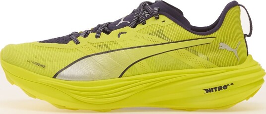 Puma Men"s Deviate Nitro Elite Trail Lux Lime deep Plum 43 Puma Men"s Deviate Nitro Elite Trail Lux Lime deep Plum 43