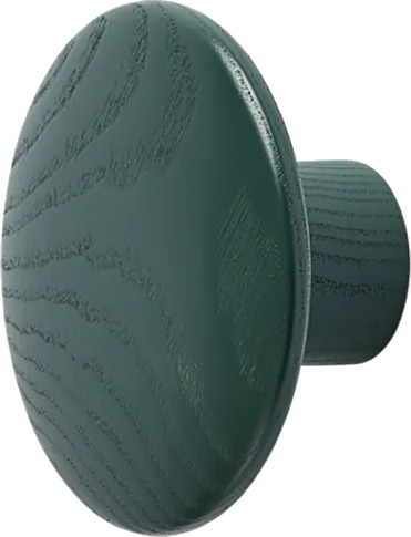 Muuto Dots Wood Ø9 cm Dark Green Muuto Dots Wood Ø9 cm Dark Green