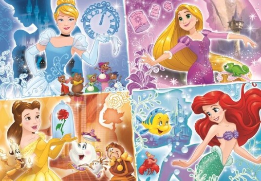 Clementoni Disney Princess 180 Stykker Tegneserier 7 År