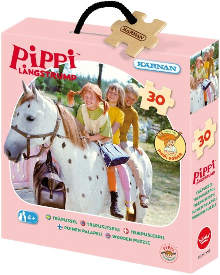 Pippi Langstrømpe Puslespill 30 Brikker
