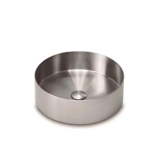 Bathco Detroit Rund Børstet Stål KO-8339