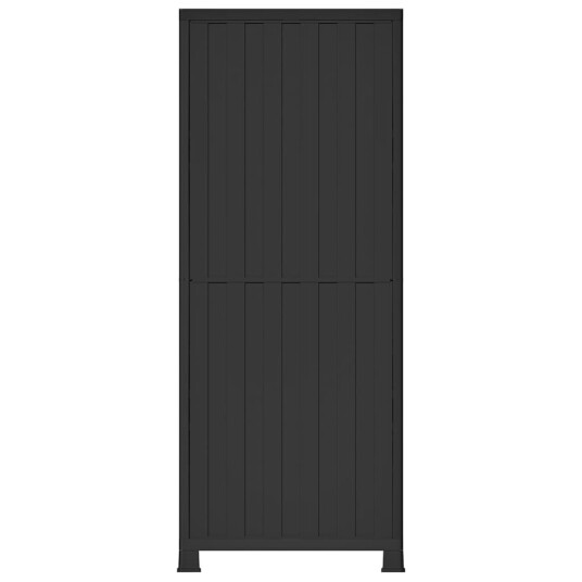 vidaXL Plastskap 68x39x171,5 cm