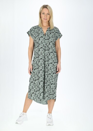 Seaside Sankt Claud Tunic Dress W Daisey Flower Green 36 Bestselger