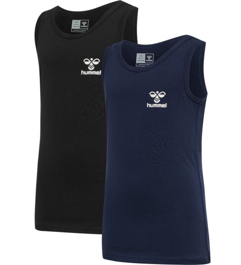 Hummel Hmlnolan Tank Top 2 Pack Navy 134/140