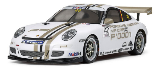 Tamiya 47429 1/10 Porsche 911 GT3 Cup 2008 TT-01E 4WD No ESC