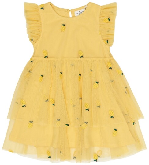 The New Tnstsvea S_L Dress Yellow 110