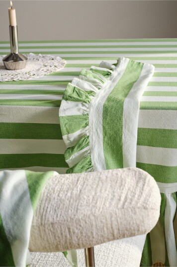 Jotex Kjøkkenhåndkle 2pakke Grønn/hvit ISLA 221233903136 Jotex Kjøkkenhåndkle 2pakke Grønn/hvit ISLA 221233903136