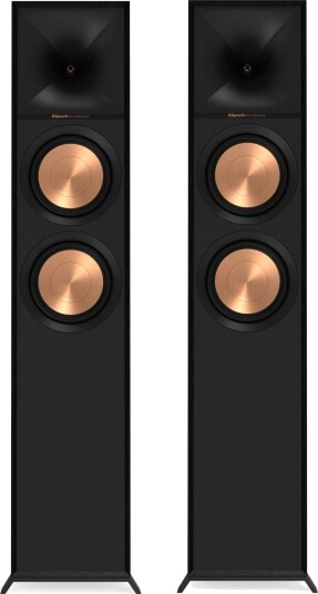 Klipsch R-605FA Reference, sort, pr par Atmos gulvhøyttaler,2 stk 6,5", Traxtrix
