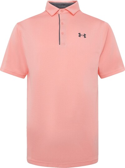 Under Armour Tech Polo Pink XXXXL