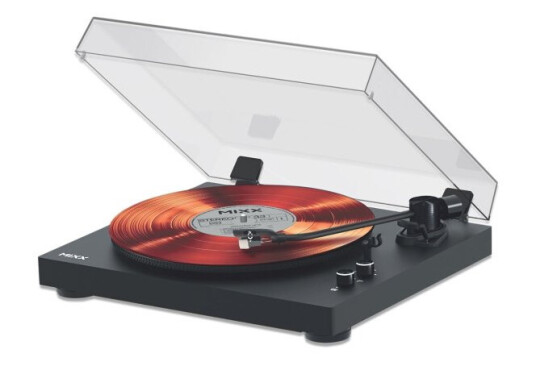 Mixx Analog 5 Bluetooth Platespiller Svart med Stereo og 33/45 RPM Mixx Analog 5 Bluetooth Platespiller Svart med Stereo og 33/45 RPM