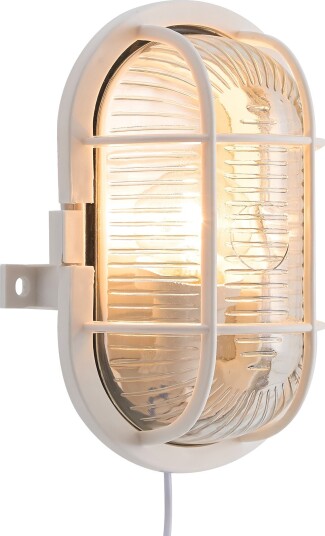 Nordlux Skotlampe Utendørs Vegglampe Oval White