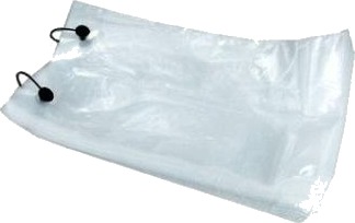Plastpose 220X330/40+55 Mm 45 My På Blok Microperforeret Huller Pe Klar,10 Pk X 100 Stk/Krt