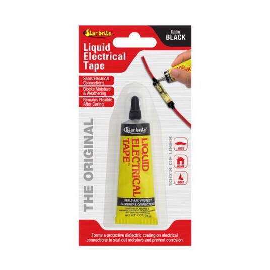 Star Brite Flytende Elektrotape Liquid Electrical Tape 30 ml Svart