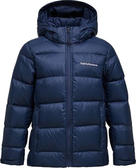 Peak Performance Frost Down Puffer Jacket Junior Blue Shadow 140 Peak Performance Frost Down Puffer Jacket Junior Blue Shadow 140
