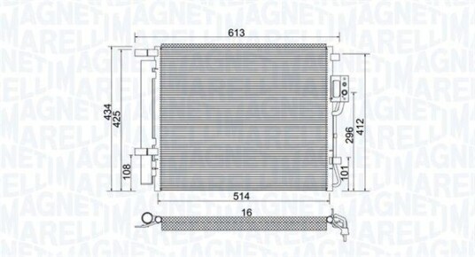 Kondensator MAGNETI MARELLI 350203977000