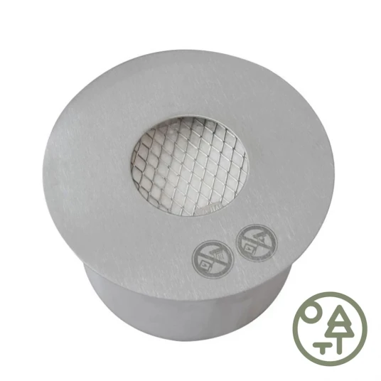 Scandiflames Rund Utendors Brenner 2,5l O19 Cm Stal