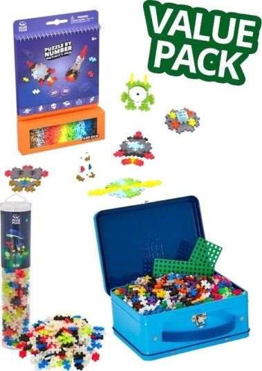 Plus Plus Space 3-I-1 Byggesett 965 Deler