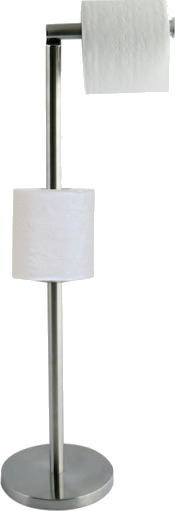 Spirella gulvstående papirholder i rustfritt stål stainless steel 150x600x150 mm Spirella gulvstående papirholder i rustfritt stål stainless steel 150x600x150 mm