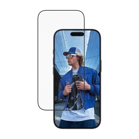 Panzerglass Ultra-Wide Fit Skjermbeskytter til iPhone 17/16 Pro med EasyAligner Panzerglass Ultra-Wide Fit Skjermbeskytter til iPhone 17/16 Pro med EasyAligner