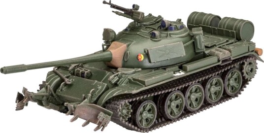 Revell T-55A/AM Med Mineplog Byggesett 1:72