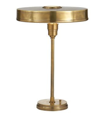 Carlo Table Lamp Antique Brass