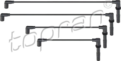 Tennplugg kabelsett TOPRAN 108 959