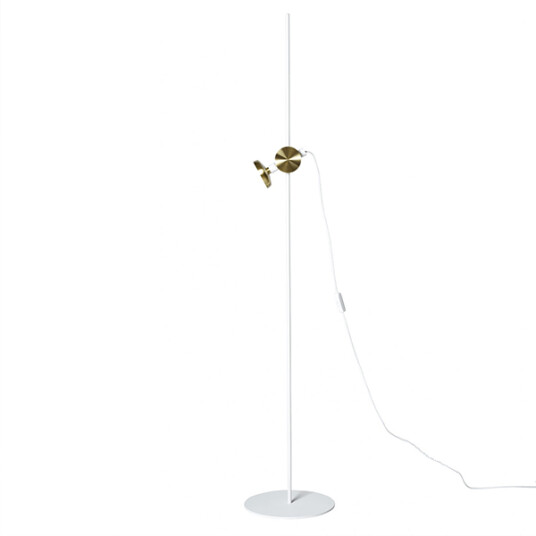 Pholc BLEND Gulvlampe Hvit/Messing Pholc BLEND Gulvlampe Hvit/Messing