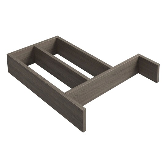 Korsbakken Skuffdeler Heltre 205x322x50 mm Mørk grå eik Korsbakken Skuffdeler Heltre 205x322x50 mm Mørk grå eik