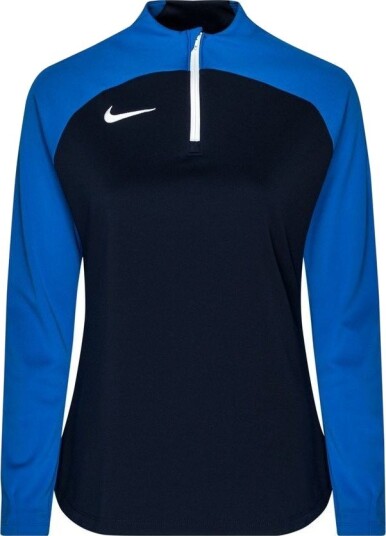 Nike Treningsskjorte Dri FIT Academy Pro Drill   Obsidian/Blå/Hvit Kvinner størrelse X Small