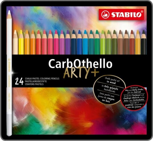 STABILO CarbOthello Flerfarget 24 stykker STABILO CarbOthello Flerfarget 24 stykker
