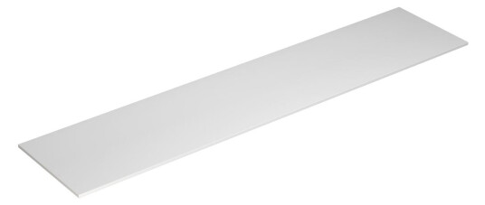 Dansani Calidris Shape Kompositt Benkeplate Måltilpasset B40-240xh1xd40cm Hvit Matt / 180cm