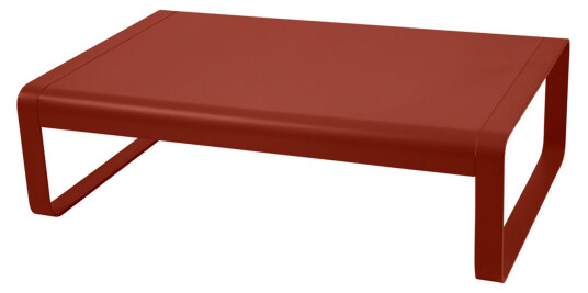 Fermob Bellevie Low Table Red Ochre 20