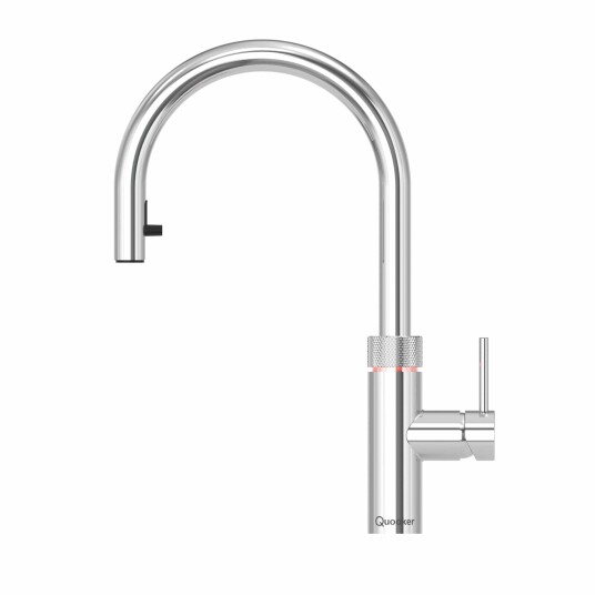 Quooker Flex Alt-i-ett med Uttrekksslange Krom / Pro3 & Cube (BUN-Q211310102CUBE)